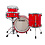 Tama Tama Star 20" Maple Drum Kit, Solid Candy Red