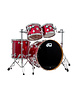 DW Drums DW Collectors 22" Cherry Drum Kit, Red Sparkle