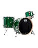 DW Drums DW Collectors 22" Maple Drum Kit, Green Glass