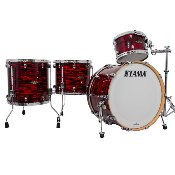Tama Tama Starclassic 22" Walnut Birch Drum Kit, Red Oyster