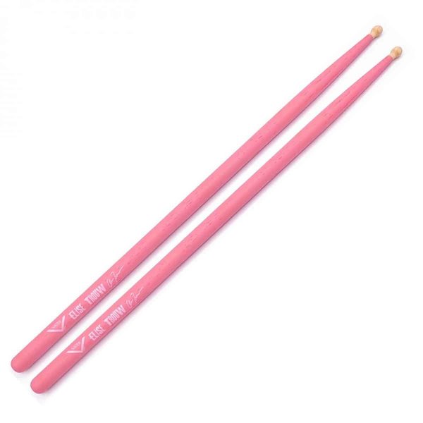 Vater Vater Players Design Elise Trouw Signature 7A Pink Wood Tip Drum Sticks