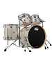 DW Drums DW Collectors Maple 22" Drum Kit, Broken Glass