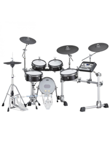 Yamaha Yamaha DTX10K-M Electronic Mesh Drum Kit, Black Forest