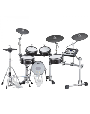 Yamaha Yamaha DTX10K-M Electronic Mesh Drum Kit, Black Forest