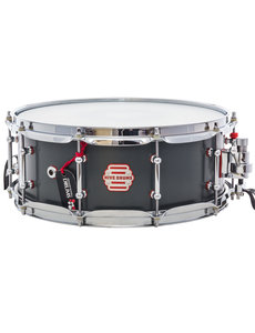 Hive Drums Hive 'The Worker' 14" x 5.5" Snare Drum, Anthracite Grey w/ Red Gaskets