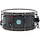 Hive Drums Hive 'The Worker' 14" x 6.5" Snare Drum, Grey w/ Blue Gaskets