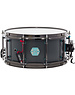 Hive Drums Hive 'The Worker' 14" x 6.5" Snare Drum, Grey w/ Blue Gaskets