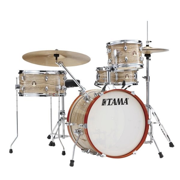 Tama Tama Club Jam 18" Drum Kit, Cream Marble Wrap