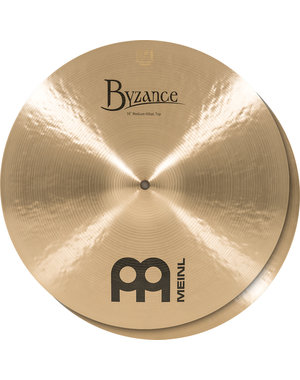 Meinl Meinl Byzance 16" Traditional Hi Hat Cymbals, Hand Selected