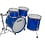 Tama Tama Star 22" Walnut Drum Kit, Grand Royal Blue