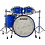 Tama Tama Star 22" Walnut Drum Kit, Grand Royal Blue