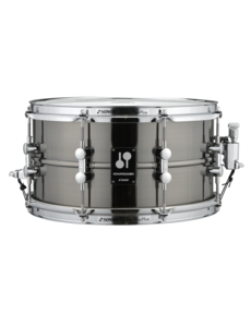 Sonor Sonor Kompressor 13" x 7" Brass Snare Drum, Black Nickel Plated