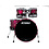 Tama Tama Starclassic 22" Walnut Birch Drum Kit, Molten Dark Raspberry Fade