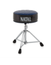 Natal Natal Fat Top Drum Throne, Blue Top With Black Sides