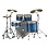 Yamaha Yamaha Stage Custom 22" Birch Drum Kit, Deep Blue Sunburst