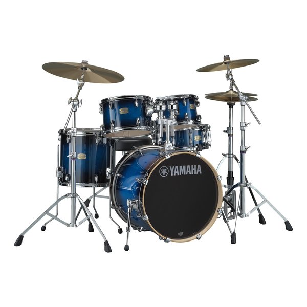 Yamaha Yamaha Stage Custom Birch 20" Drum Kit, Deep Blue Sunburst