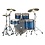 Yamaha Yamaha Stage Custom 20" Birch Drum Kit, Deep Blue Sunburst