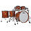 Pearl Pearl Masterworks 22" Maple/Mahogany Drum Kit, Bubinga Lava Artisan