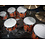 Pearl Pearl Masterworks 22" Maple/Mahogany Drum Kit, Bubinga Lava Artisan