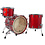 Sonor Sonor SQ2 22" Birch Drum Kit, Red Sparkle