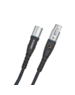  D'Addario Custom Series XLR Microphone/Powered Speaker Cable, XLR to XLR - 25ft