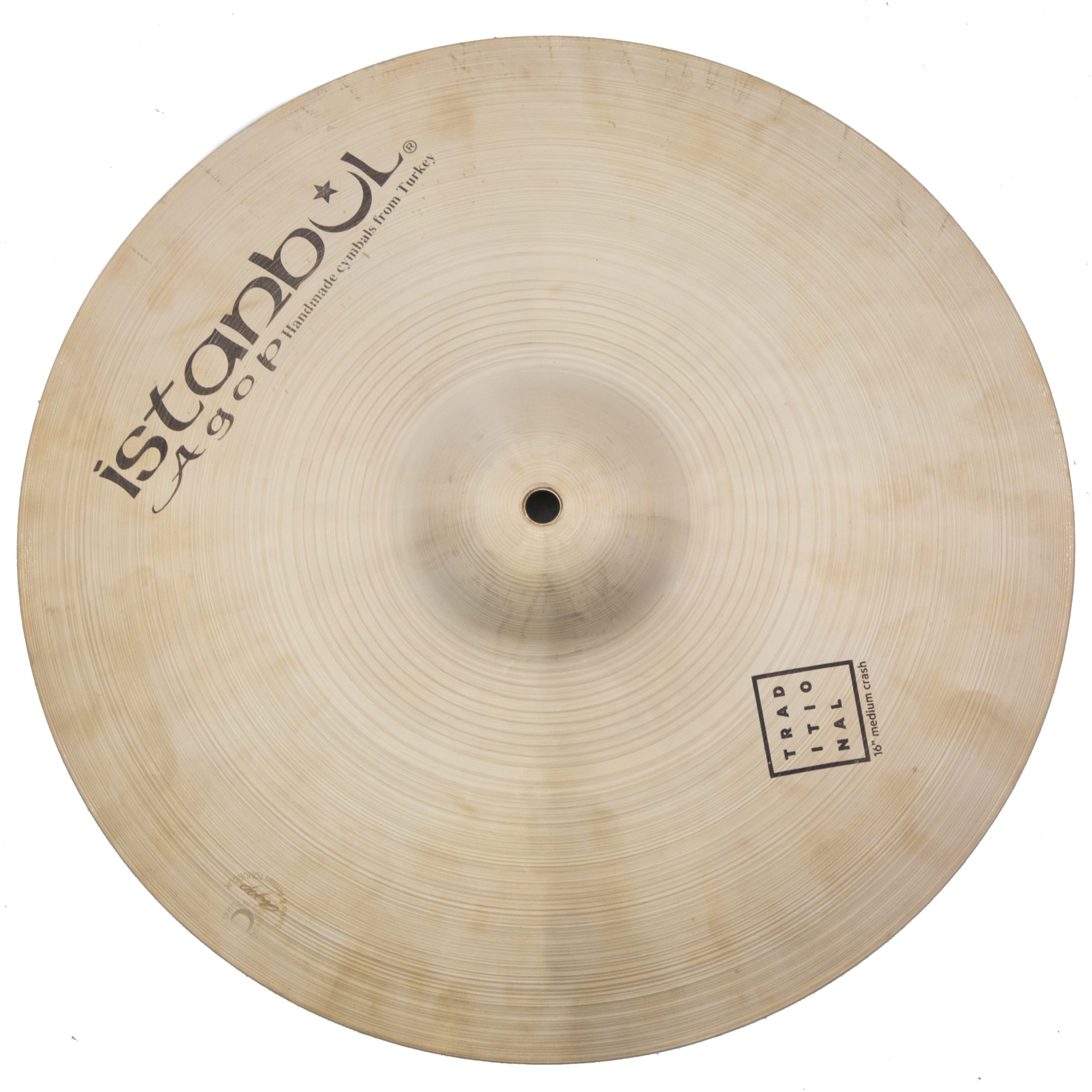 Used Istanbul Traditional 16” Medium Crash Cymbal | Graham Russell