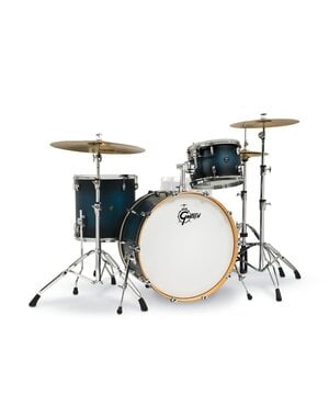 Gretsch Gretsch Renown 24" Maple Drum Kit, Satin Antique Blue Burst