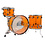 Ludwig Ludwig Vistalite 24" Pro Beat Drum Kit, Amber