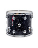 DW Drums DW Collectors 14” x 12” SSC Finish Ply Floor Tom, Black Velvet