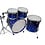 Pearl Pearl Masters Maple 22" Drum Kit, Kobalt Blue Fade Metallic