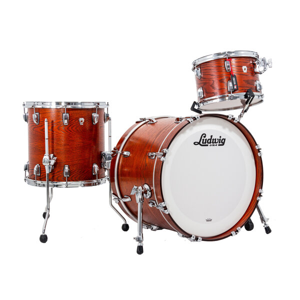 Ludwig Ludwig Classic Oak 20" Downbeat Drum Kit, Tennessee Whiskey