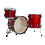 Ludwig Ludwig Classic Maple 22" FAB Drum Kit, Red Sparkle