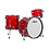 Ludwig Ludwig Classic Maple 22" FAB Drum Kit, Red Sparkle