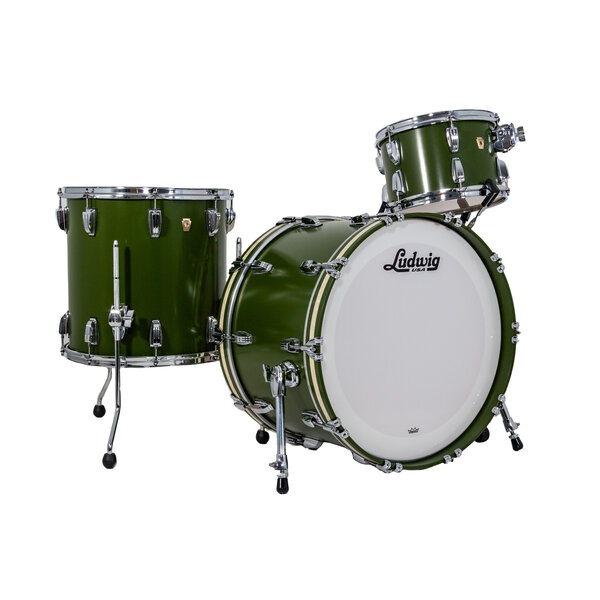 Ludwig Ludwig Classic Maple 22" Drum Kit, Heritage Green