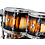 Sonor Sonor SQ2 22" Beech Drum Kit, Black Burst Over African Marble