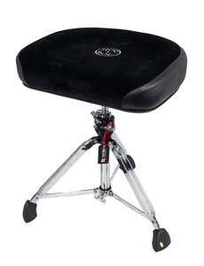 Roc n Soc Roc n Soc - Black Square Top with Gibraltar Base Stool