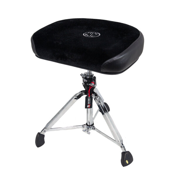 Roc n Soc Roc n Soc - Black Square Top with Gibraltar Base Stool