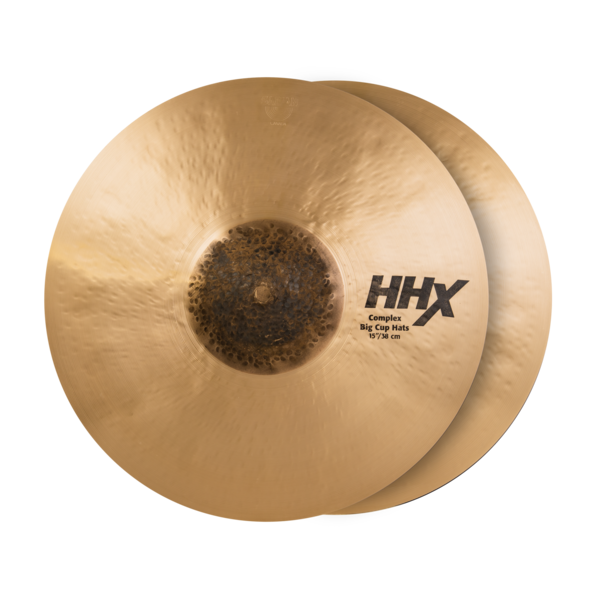 Sabian Sabian HHX 15" Complex Medium Big Cup Hi Hat Cymbals