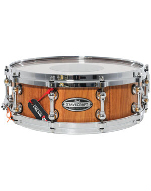 Pearl Pearl Stavecraft 14" x 5" Snare Drum, Natural Makha
