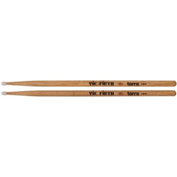 Vic Firth Vic Firth American Classic 5B Terra Drum Sticks, Nylon Tip