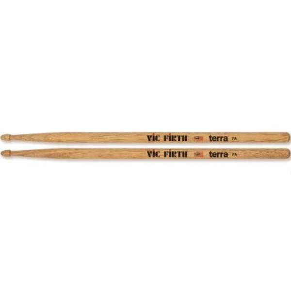 Vic Firth Vic Firth American Classic 7A Terra Drum Sticks, Nylon Tip