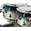 Mapex Mapex Saturn Classic 22" Drum Kit, Teal Blue Fade