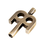 Meinl Meinl Stick & Brush Kinetic Drum Key, Antique Bronze