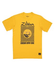 Zildjian Zildjian Limited Edition 400th Anniversary 60s Rock T-Shirt, Yellow