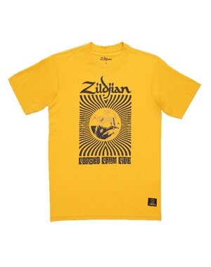 Zildjian Zildjian Limited Edition 400th Anniversary 60s Rock T-Shirt, Yellow