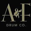 A&F 14 x 6 Aluminium Bell Snare, Gold Hoops