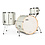 Natal Natal Zenith 22" Drum Kit, Silver Frost