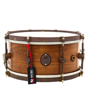 A & F Drum Co A&F 13" x 6.5" Walnut Club Snare Drum