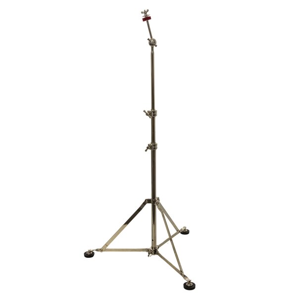 A & F Drum Co A&F Nickel Straight Cymbal Stand