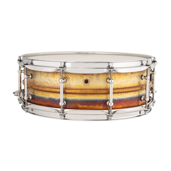 Ludwig Ludwig Bronze Phonic 14" x 5" Raw Snare Drum, Tube Lugs